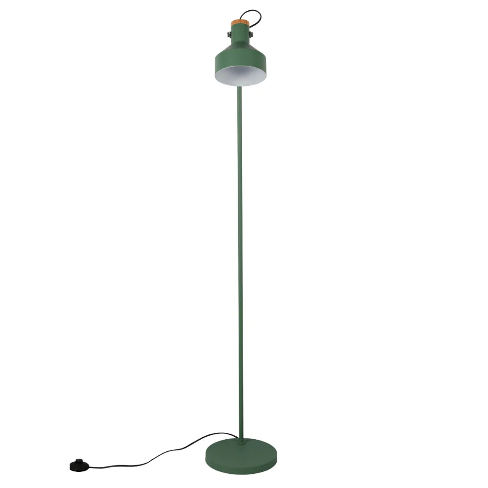 Minimalist Adjustable Floor Lamp with Wooden Accent 3