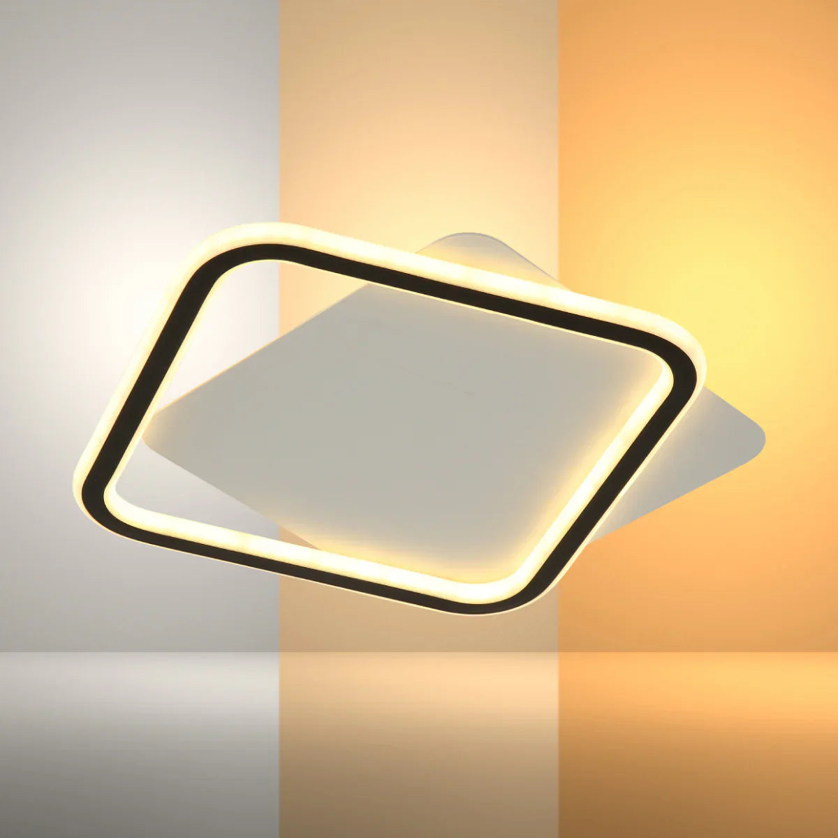 Main image of Modern Asymmetric LED Flush Ceiling Light 159-18103