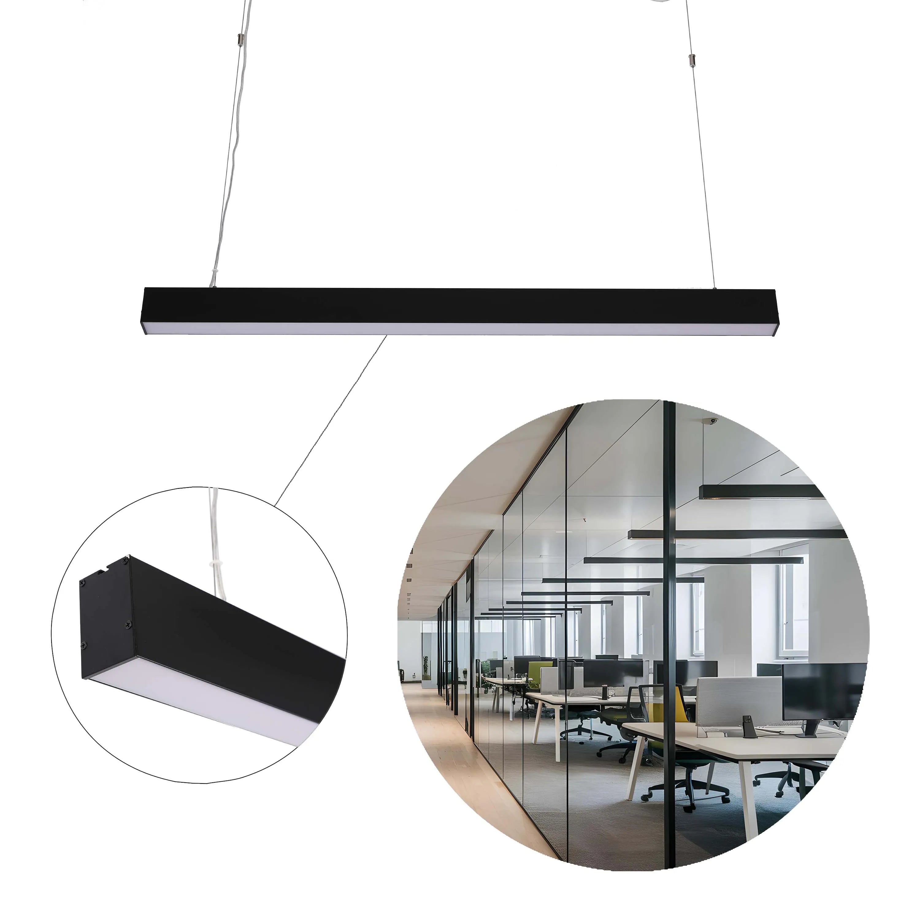 Modern Linear LED Pendant Light - 1200mm