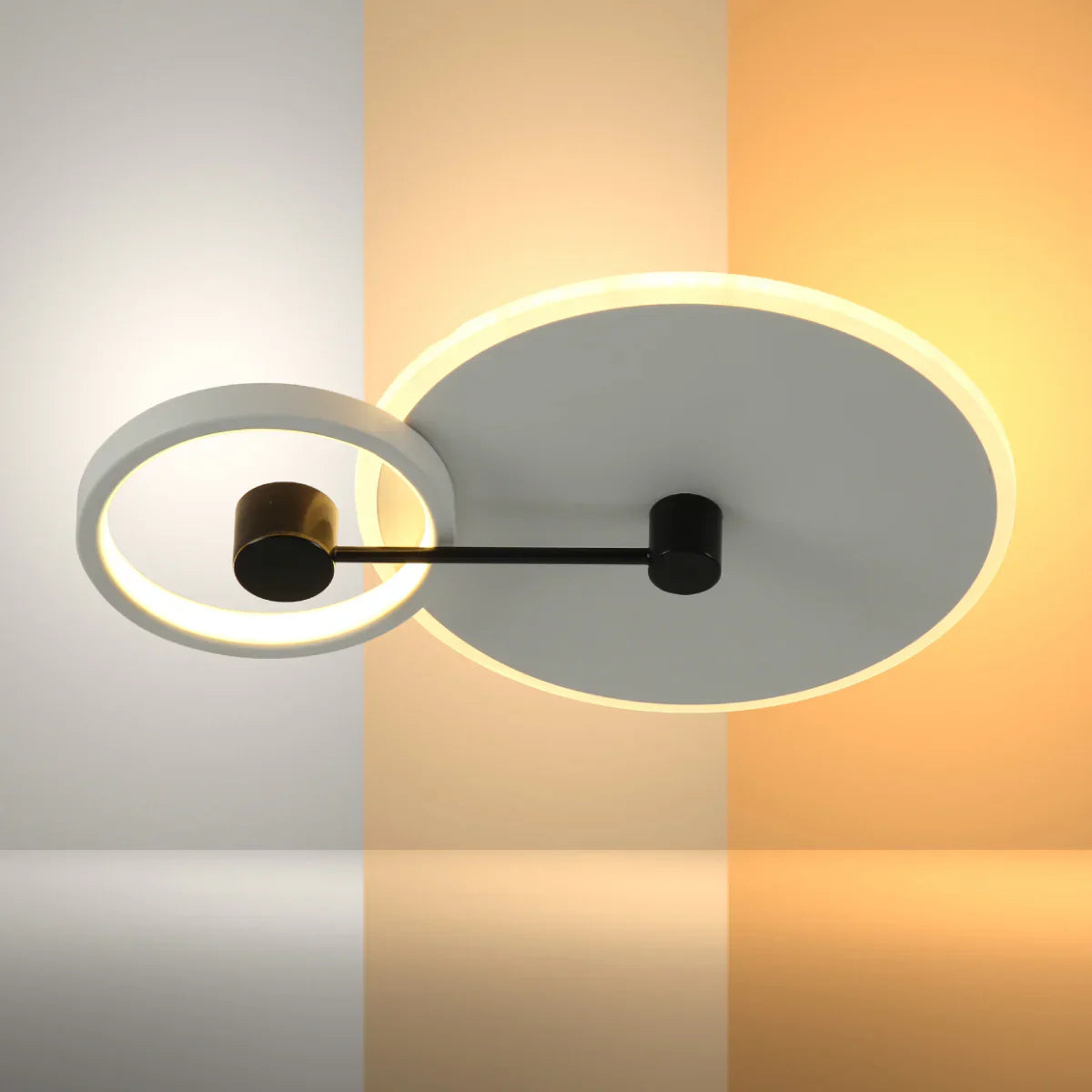 Main image of Nested Halo LED Flush Ceiling Light 159-18110