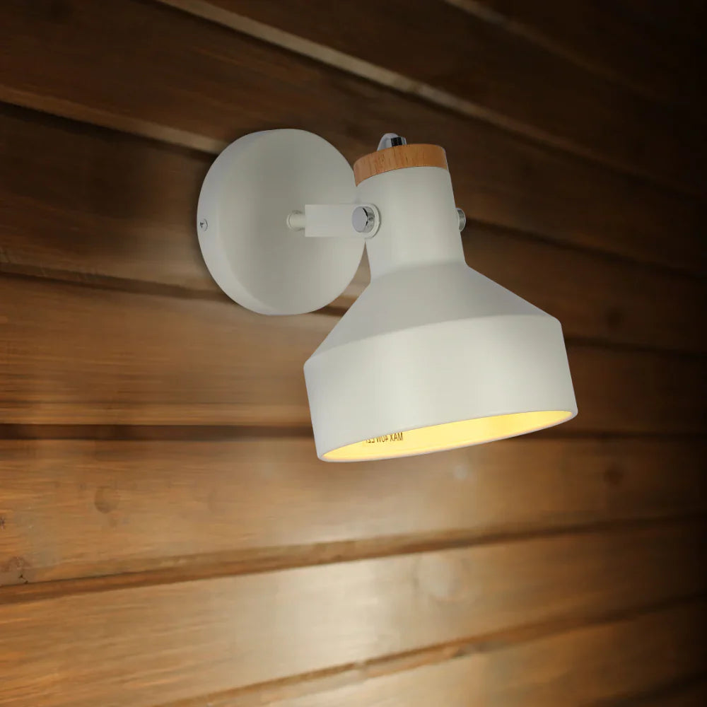 Nordic Wood Accent Wall Light 7