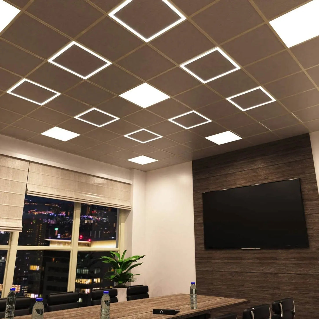 48W, Borderline LED Panel Light - Cool White LED