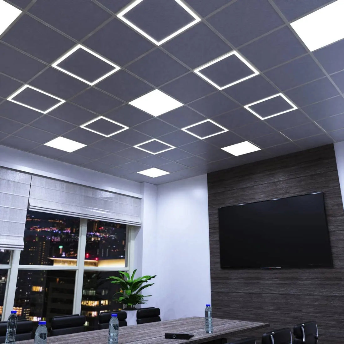 48W, Borderline LED Panel Light - Cool White LED