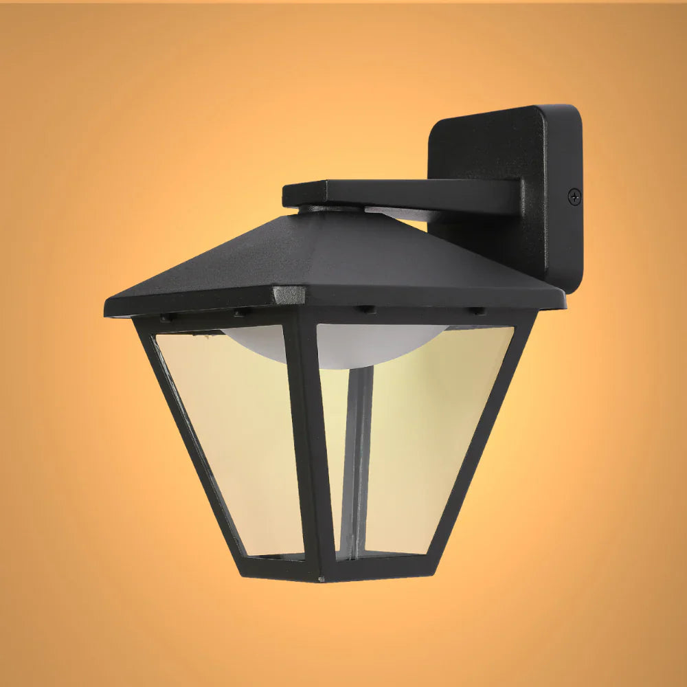 Paravento LED Outdoor Lantern Wall Light 6W Black 3000K 2