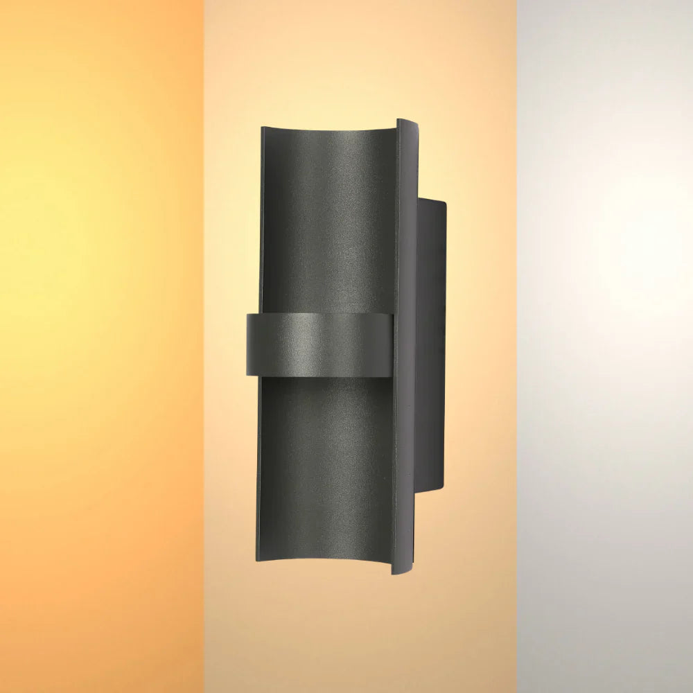 Splitted Bamboo LED Outdoor Wall Light 3000K/4000K/6500K 13W 2