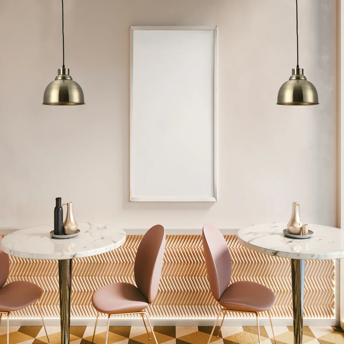 Timeless Classic Dome Pendant Light 150-18443 in play