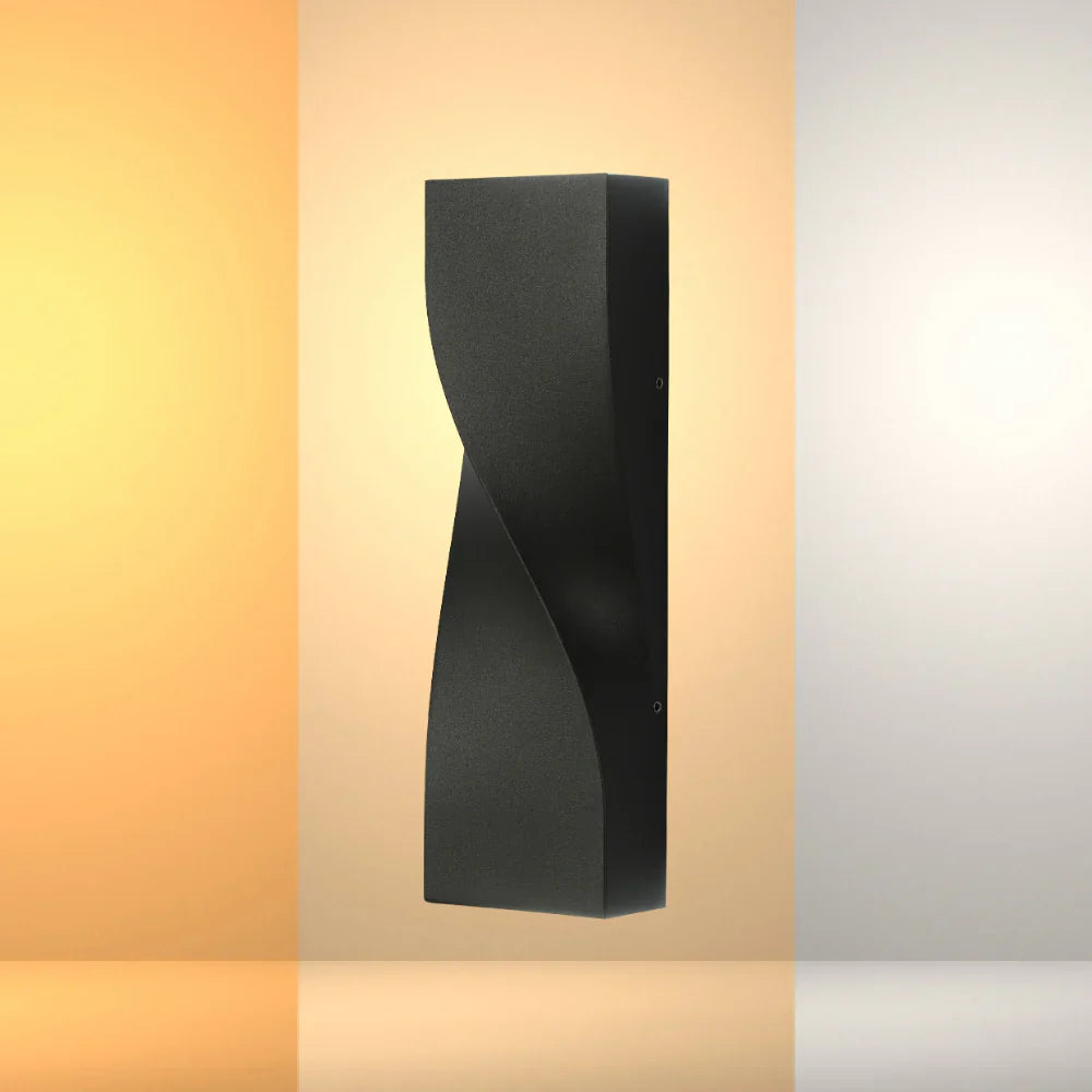 Twist Up and Down LED Outdoor Wall Light 3000K/4000K/6500K 11W 1