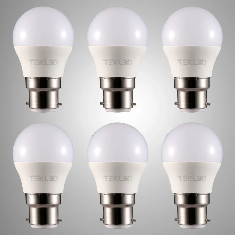 Ursa LED Golf Ball G45 B22 Bayonet Cap 5W Pack of 6 15